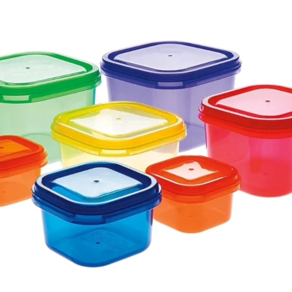 21 Day Fix Food Storage Containers with Labels and Shakeology Shaker Cup - Picture 4 of 7